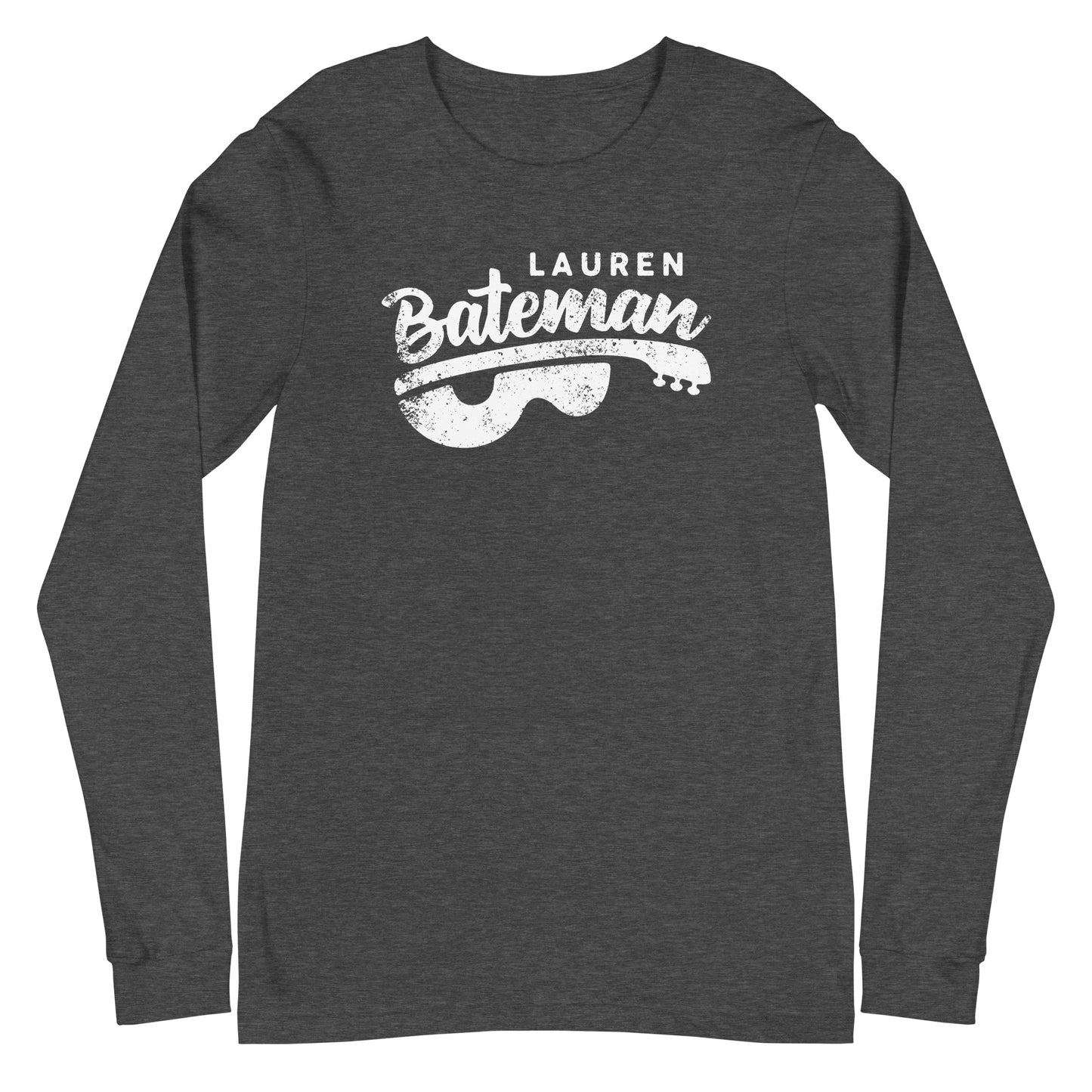 Lauren Bateman (distressed) Logo Unisex Long Sleeve Tee