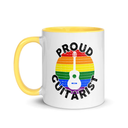 Proud to be a Guitarist - Mug with Color Inside
