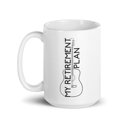 My Retirement Plan - White glossy mug